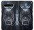 S3168 ドイツのシェパード・ブラック・ドッグ German Shepherd Black Dog Samsung Galaxy S10 5G バックケース、フリップケース・カバー