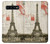 S2108 エッフェル塔パリポストカード Eiffel Tower Paris Postcard Samsung Galaxy S10 Plus バックケース、フリップケース・カバー