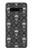 S2371 スカルヴィンテージモノクロのパターン Skull Vintage Monochrome Pattern Samsung Galaxy S10 Plus バックケース、フリップケース・カバー