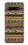 S2860 アステカ ヒッピー柄 Aztec Boho Hippie Pattern Samsung Galaxy S10 Plus バックケース、フリップケース・カバー