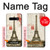 S2108 エッフェル塔パリポストカード Eiffel Tower Paris Postcard Samsung Galaxy S10 バックケース、フリップケース・カバー