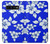 S2244 ハワイのハイビスカス青柄 Hawaiian Hibiscus Blue Pattern Samsung Galaxy S10 バックケース、フリップケース・カバー