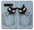 S2641 ポケット黒猫 Pocket Black Cat Samsung Galaxy S10 バックケース、フリップケース・カバー