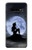 S2668 マーメイドシルエット月の夜 Mermaid Silhouette Moon Night Samsung Galaxy S10 バックケース、フリップケース・カバー