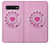 S2847 ピンクロータリー電話 Pink Retro Rotary Phone Samsung Galaxy S10 バックケース、フリップケース・カバー