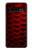 S2879 レッドアロワナのスケール Red Arowana Fish Scale Samsung Galaxy S10 バックケース、フリップケース・カバー