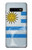 S2995 ウルグアイサッカー Uruguay Football Soccer Flag Samsung Galaxy S10 バックケース、フリップケース・カバー