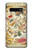 S3145 コンステレーションスタースカイマップ Antique Constellation Star Sky Map Samsung Galaxy S10 バックケース、フリップケース・カバー