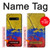 S3306 コロンビアの旗ビンテージフットボールのグラフィック Colombia Flag Vintage Football Graphic Samsung Galaxy S10 バックケース、フリップケース・カバー
