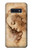 S1045 レオナルドダヴィンチ女性の頭 Leonardo da Vinci Woman's Head Samsung Galaxy S10e バックケース、フリップケース・カバー