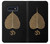 S2331 金の葉仏教 オームシンボル Gold Leaf Buddhist Om Symbol Samsung Galaxy S10e バックケース、フリップケース・カバー