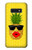 S2443 楽しい パイナップルサングラス 接吻 Funny Pineapple Sunglasses Kiss Samsung Galaxy S10e バックケース、フリップケース・カバー