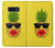 S2443 楽しい パイナップルサングラス 接吻 Funny Pineapple Sunglasses Kiss Samsung Galaxy S10e バックケース、フリップケース・カバー