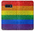S2683 レインボーフラッグ プライド旗 Rainbow LGBT Pride Flag Samsung Galaxy S10e バックケース、フリップケース・カバー