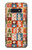 S2854 かわいいクリスマスのパターン Cute Xmas Pattern Samsung Galaxy S10e バックケース、フリップケース・カバー
