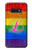 S2900 レインボーLGBTレズビアンプライド旗 Rainbow LGBT Lesbian Pride Flag Samsung Galaxy S10e バックケース、フリップケース・カバー