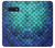S3047 緑人魚のスケール Green Mermaid Fish Scale Samsung Galaxy S10e バックケース、フリップケース・カバー