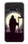 S3262 恐るべき 夜の月 墓地 Grim Reaper Night Moon Cemetery Samsung Galaxy S10e バックケース、フリップケース・カバー