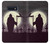 S3262 恐るべき 夜の月 墓地 Grim Reaper Night Moon Cemetery Samsung Galaxy S10e バックケース、フリップケース・カバー