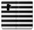 S1596 黒と白のストライプ Black and White Striped Samsung Galaxy S9 Plus バックケース、フリップケース・カバー