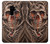 S1675 頭蓋骨の血のタトゥー Skull Blood Tattoo Samsung Galaxy S9 Plus バックケース、フリップケース・カバー