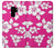 S2246 ハワイのハイビスカスピンク柄 Hawaiian Hibiscus Pink Pattern Samsung Galaxy S9 Plus バックケース、フリップケース・カバー