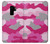 S2525 ンク迷彩 Pink Camo Camouflage Samsung Galaxy S9 Plus バックケース、フリップケース・カバー