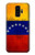 S2974 ベネズエラサッカー Venezuela Football Soccer Map Flag Samsung Galaxy S9 Plus バックケース、フリップケース・カバー