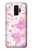 S3036 ピンクフラワーフローラ Pink Sweet Flower Flora Samsung Galaxy S9 Plus バックケース、フリップケース・カバー