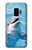 S1291 イルカ Dolphin Samsung Galaxy S9 バックケース、フリップケース・カバー