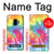 S1697 絞り染め カラフルなグラフィックプリント Tie Dye Colorful Graphic Printed Samsung Galaxy S9 バックケース、フリップケース・カバー