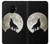 S1981 オオカミは 月にハウリング Wolf Howling at The Moon Samsung Galaxy S9 バックケース、フリップケース・カバー