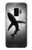 S2367 サメモノクロ Shark Monochrome Samsung Galaxy S9 バックケース、フリップケース・カバー