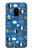 S2572 マリンペンギン柄 Marine Penguin Pattern Samsung Galaxy S9 バックケース、フリップケース・カバー