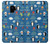 S2572 マリンペンギン柄 Marine Penguin Pattern Samsung Galaxy S9 バックケース、フリップケース・カバー