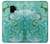 S2653 ドラゴングリーンターコイズストーングラフィックプリント Chinese Dragon Green Turquoise Stone Graphic Printed Samsung Galaxy S9 バックケース、フリップケース・カバー
