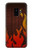 S2988 火災ラリー車のタイヤ Rally Car Tire Fire Samsung Galaxy S9 バックケース、フリップケース・カバー