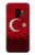 S2991 七面鳥サッカー Turkey Football Soccer Flag Samsung Galaxy S9 バックケース、フリップケース・カバー