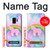 S3070 レインボーユニコーンパステル Rainbow Unicorn Pastel Sky Samsung Galaxy S9 バックケース、フリップケース・カバー