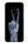 S3101 X線平和サイン手指 X-ray Peace Sign Fingers Samsung Galaxy S9 バックケース、フリップケース・カバー