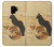 S3229 ヴィンテージ猫ポスター Vintage Cat Poster Samsung Galaxy S9 バックケース、フリップケース・カバー