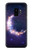 S3324 彎月・月・ギャラクシー Crescent Moon Galaxy Samsung Galaxy S9 バックケース、フリップケース・カバー