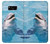 S1291 イルカ Dolphin Samsung Galaxy S8 Plus バックケース、フリップケース・カバー