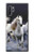 S0246 白馬 White Horse Samsung Galaxy Note 10 Plus バックケース、フリップケース・カバー