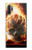 S0863 地獄火スカル Hell Fire Skull Samsung Galaxy Note 10 Plus バックケース、フリップケース・カバー