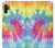 S1697 絞り染め カラフルなグラフィックプリント Tie Dye Colorful Graphic Printed Samsung Galaxy Note 10 Plus バックケース、フリップケース・カバー