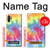 S1697 絞り染め カラフルなグラフィックプリント Tie Dye Colorful Graphic Printed Samsung Galaxy Note 10 Plus バックケース、フリップケース・カバー