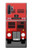 S2058 英国のダブルデッカーバスミニマリスト England British Double Decker Bus Minimalist Samsung Galaxy Note 10 Plus バックケース、フリップケース・カバー