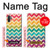 S2362 カラフルなシェブロンジグザグパターン Rainbow Colorful Shavron Zig Zag Pattern Samsung Galaxy Note 10 Plus バックケース、フリップケース・カバー