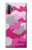S2525 ンク迷彩 Pink Camo Camouflage Samsung Galaxy Note 10 Plus バックケース、フリップケース・カバー